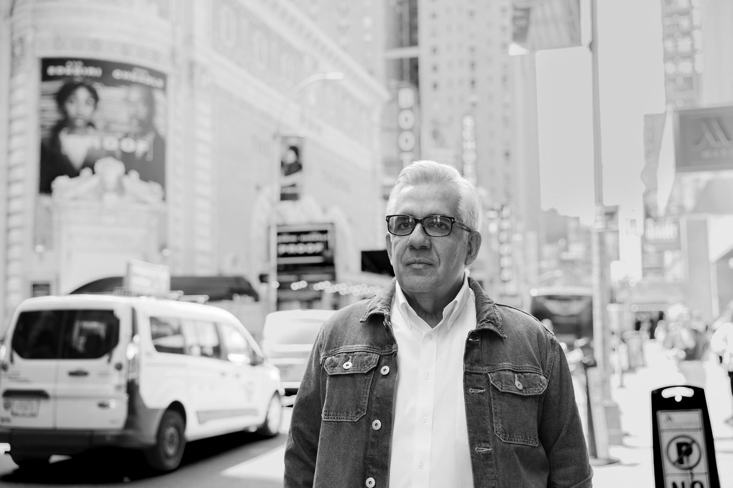 Raul Argudin, founder of HR Force NY, on Broadway